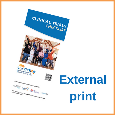 Checklist - External print